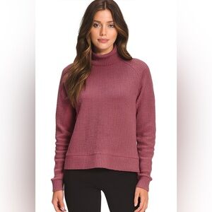 NWT! The North Face Women's Long Sleeve Mock Neck Chabot Large Wild Ginger Mauve